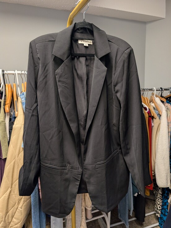 Accessories - Hyfve black overszied blazer med